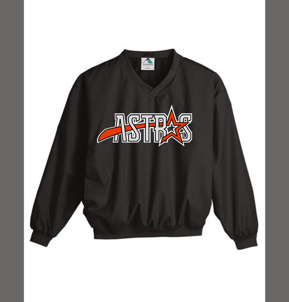 Astros Baseball Wind Shirt Pullover