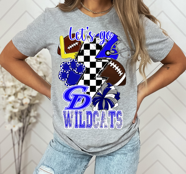 CD Retro Football - TEE