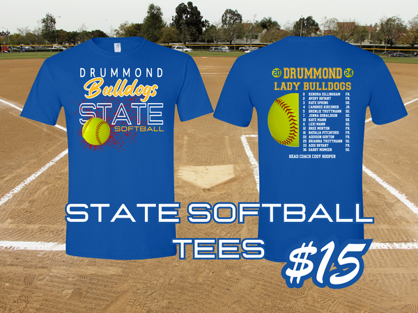 Drummond Softball State Shirt