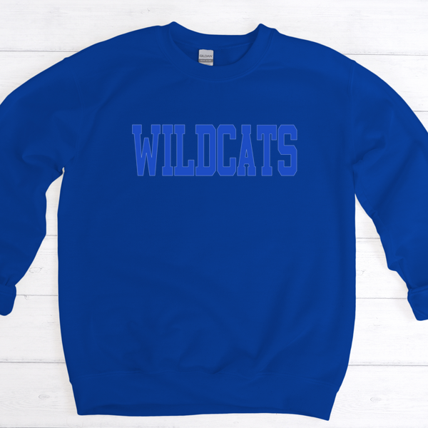 WILDCATS PUFF SWEATSHIRT & HOODIE BLUE/BLUE