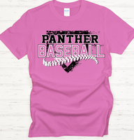 Panther Baseball Chalked Plate