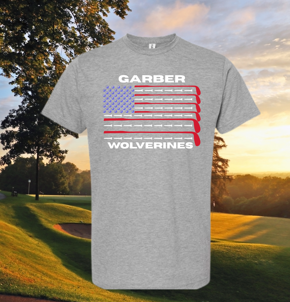 Garber Golf Flag – Jeri's Custom Sports Apparel