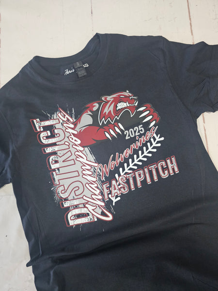 2025 Fast Pitch District Championship tees