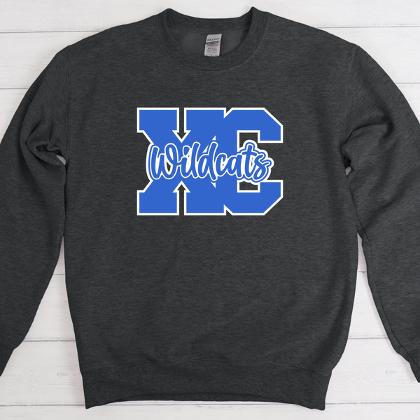 Wildcats Cross Country DARK GREY SWEATSHIRT & HOODIE