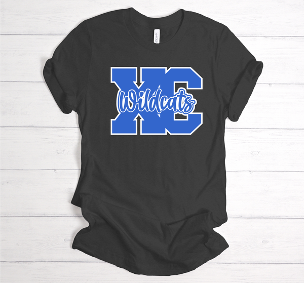 Wildcats Cross Country DARK GREY - TEE